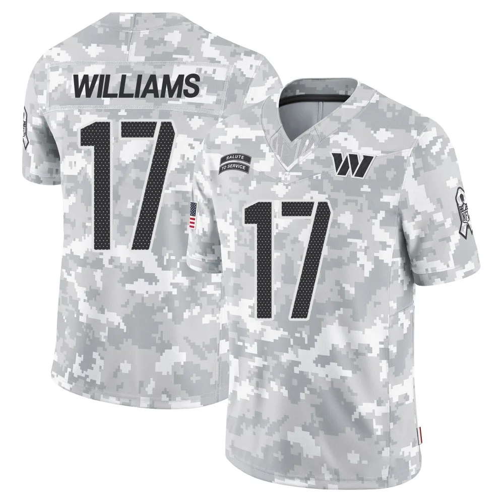 Men's Washington Commanders Doug Williams Nike 2024 Salute to Service Limited Arctic Camo Jersey Men's Washington Commanders Doug Williams Nike 2024 Salute to Service Limited Arctic Camo Jersey