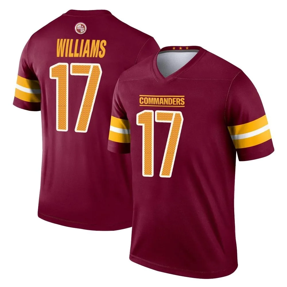 Men's Washington Commanders Doug Williams Nike Burgundy Legend Jersey Men's Washington Commanders Doug Williams Nike Burgundy Legend Jersey