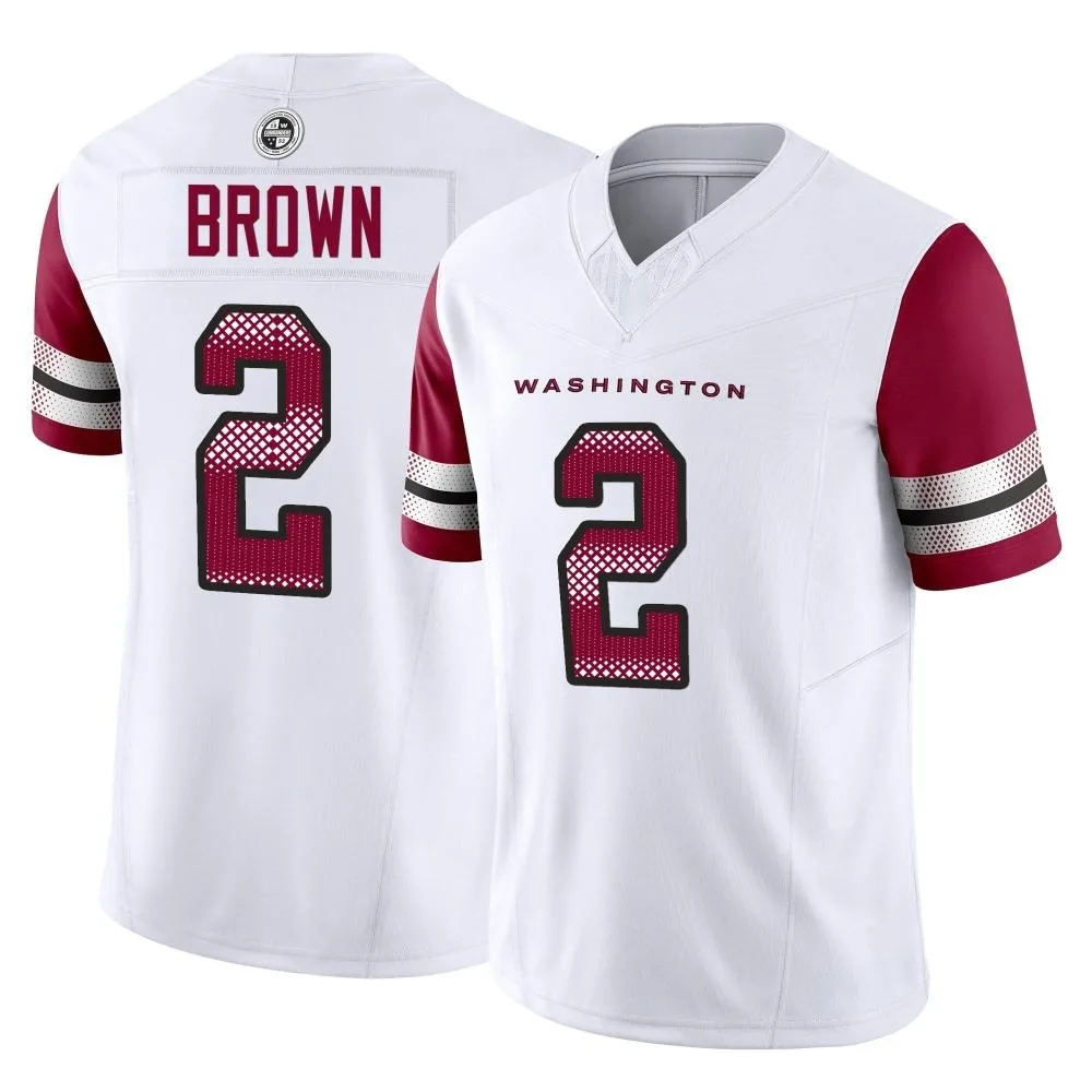 Men's Washington Commanders Dyami Brown Nike Vapor F.U.S.E. Limited White Jersey Men's Washington Commanders Dyami Brown Nike Vapor F.U.S.E. Limited White Jersey