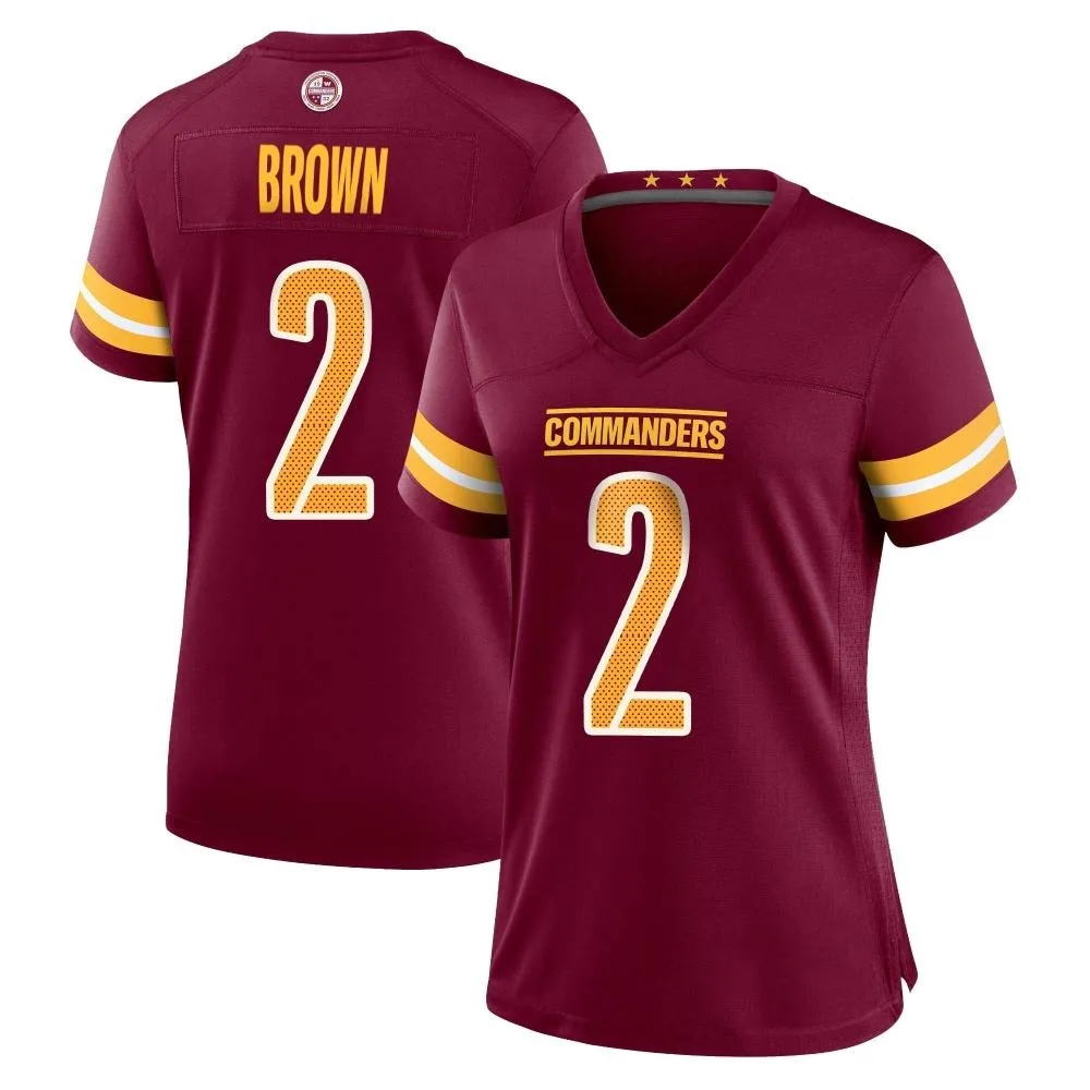 Women's Washington Commanders Dyami Brown Nike Burgundy Game Jersey Women's Washington Commanders Dyami Brown Nike Burgundy Game Jersey
