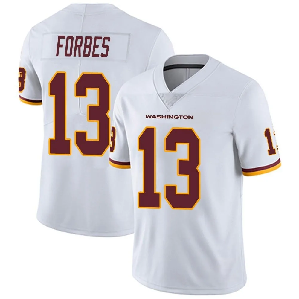 Men's Washington Commanders Emmanuel Forbes Jr. Nike Vapor Untouchable Limited White Jersey Men's Washington Commanders Emmanuel Forbes Jr. Nike Vapor Untouchable Limited White Jersey