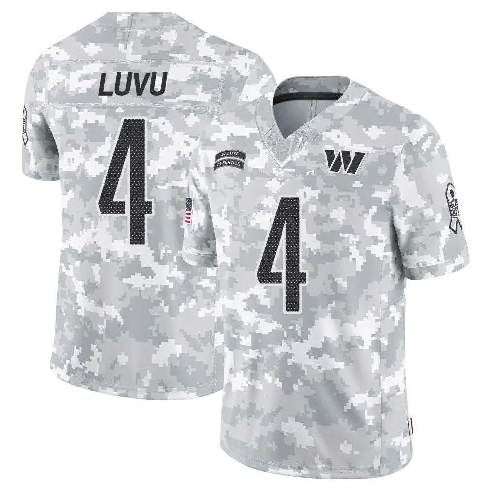 Men's Washington Commanders Frankie Luvu Nike 2024 Salute to Service Limited Arctic Camo Jersey Men's Washington Commanders Frankie Luvu Nike 2024 Salute to Service Limited Arctic Camo Jersey