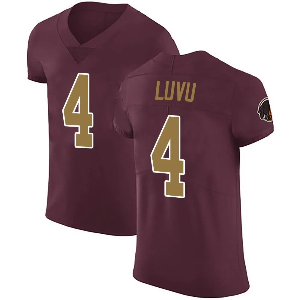 Men's Washington Commanders Frankie Luvu Nike Burgundy Alternate Vapor Untouchable Elite Jersey Men's Washington Commanders Frankie Luvu Nike Burgundy Alternate Vapor Untouchable Elite Jersey