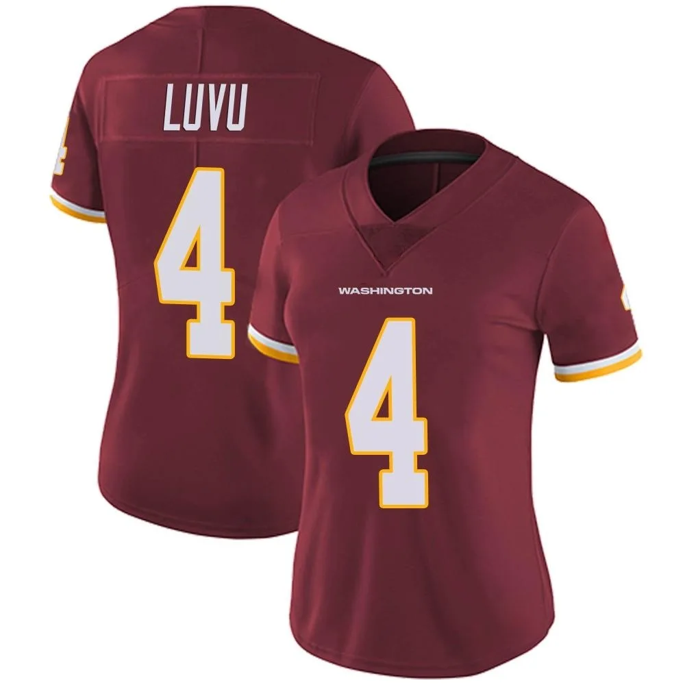Women's Washington Commanders Frankie Luvu Nike Burgundy Team Color Vapor Untouchable Limited Jersey Women's Washington Commanders Frankie Luvu Nike Burgundy Team Color Vapor Untouchable Limited Jersey