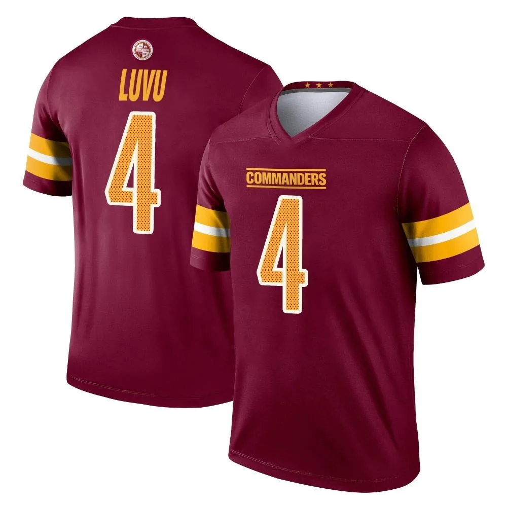 Youth Washington Commanders Frankie Luvu Nike Burgundy Legend Jersey Youth Washington Commanders Frankie Luvu Nike Burgundy Legend Jersey