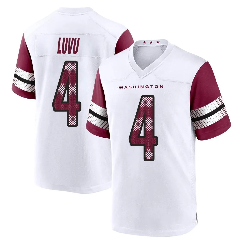 Youth Washington Commanders Frankie Luvu Nike Game White Jersey Youth Washington Commanders Frankie Luvu Nike Game White Jersey
