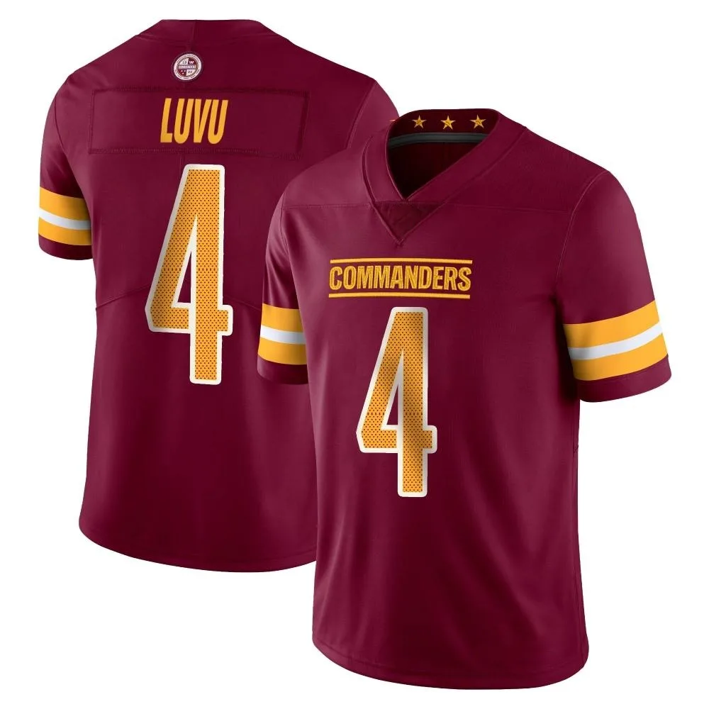 Youth Washington Commanders Frankie Luvu Nike Vapor Burgundy Limited Jersey Youth Washington Commanders Frankie Luvu Nike Vapor Burgundy Limited Jersey