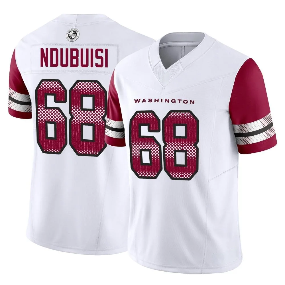 Men's Washington Commanders Haggai Ndubuisi Nike Vapor F.U.S.E. Limited White Jersey Men's Washington Commanders Haggai Ndubuisi Nike Vapor F.U.S.E. Limited White Jersey