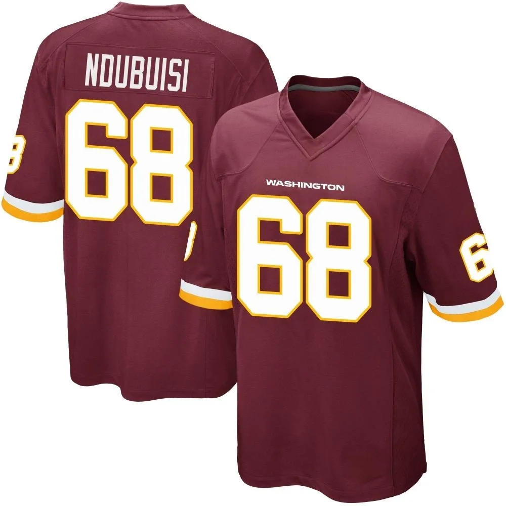Youth Washington Commanders Haggai Ndubuisi Nike Burgundy Team Color Game Jersey Youth Washington Commanders Haggai Ndubuisi Nike Burgundy Team Color Game Jersey
