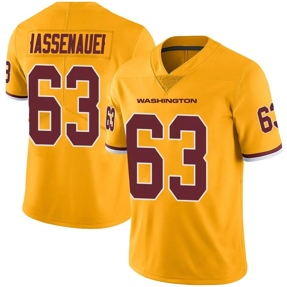 Youth Washington Commanders J.c. Hassenauer Nike Color Rush Limited Gold Jersey Youth Washington Commanders J.c. Hassenauer Nike Color Rush Limited Gold Jersey