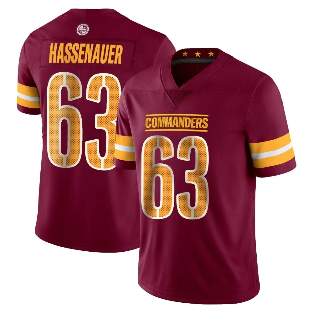 Youth Washington Commanders J.c. Hassenauer Nike Vapor Burgundy Limited Jersey Youth Washington Commanders J.c. Hassenauer Nike Vapor Burgundy Limited Jersey