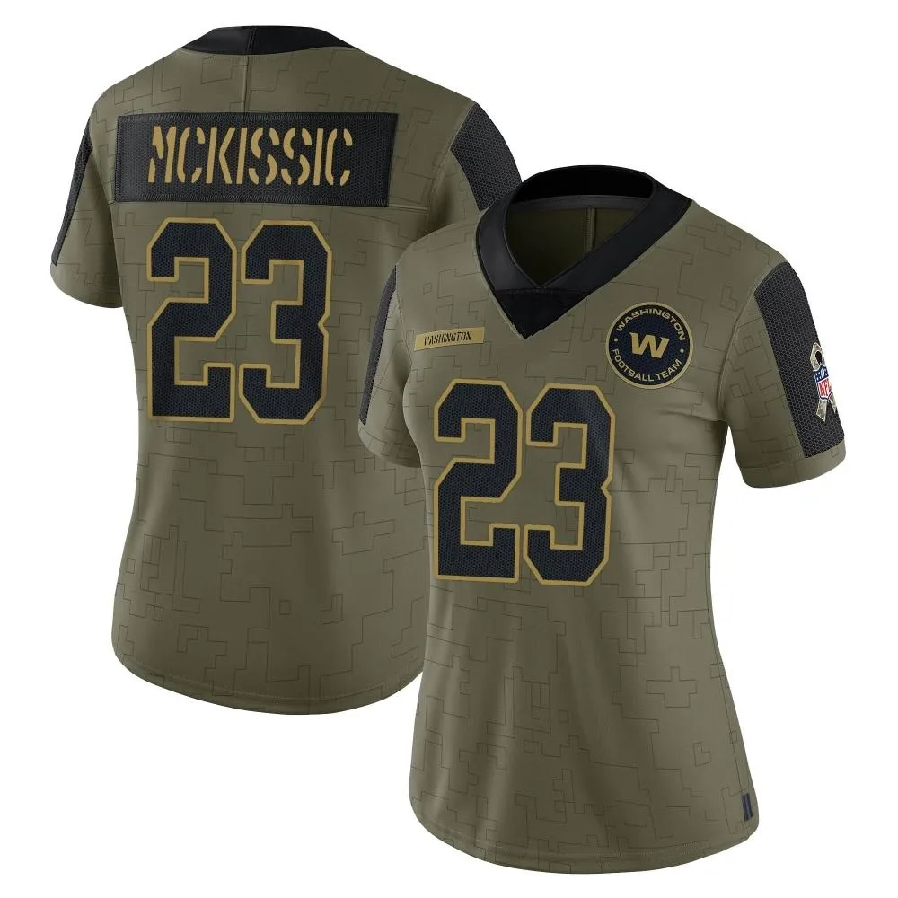 Women's Washington Commanders J.d. Mckissic Nike 2021 Salute To Service Limited Olive Jersey Women's Washington Commanders J.d. Mckissic Nike 2021 Salute To Service Limited Olive Jersey