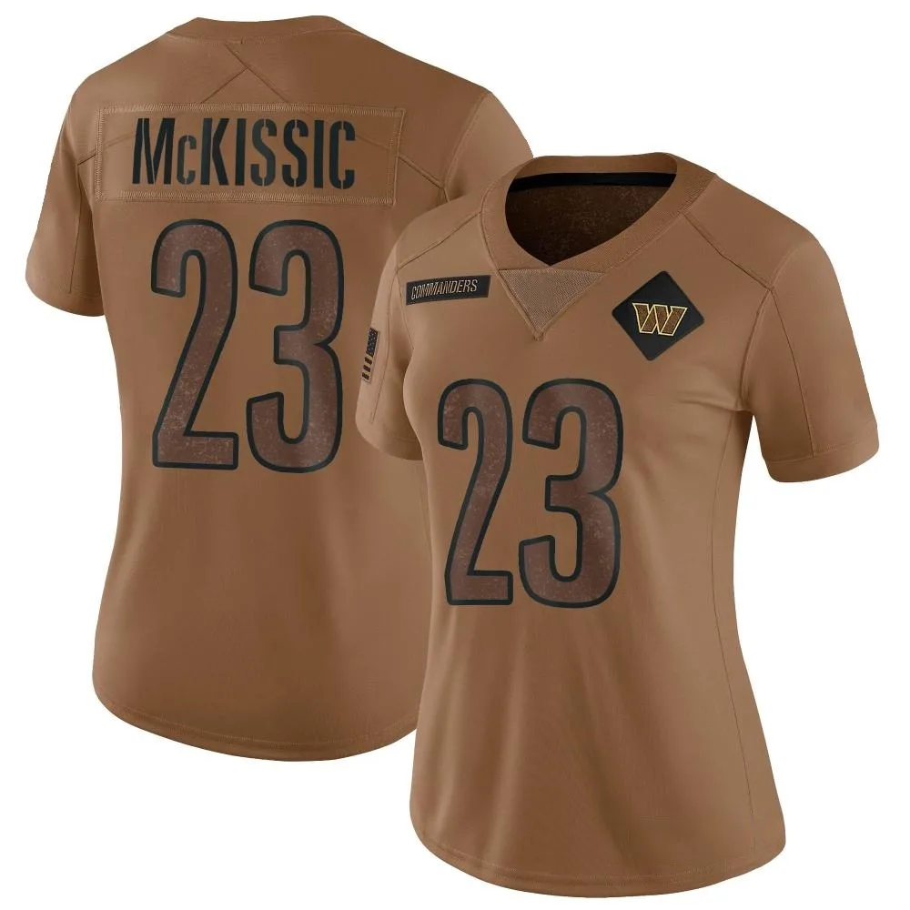 Women's Washington Commanders J.d. Mckissic Nike 2023 Salute To Service Limited Brown Jersey Women's Washington Commanders J.d. Mckissic Nike 2023 Salute To Service Limited Brown Jersey