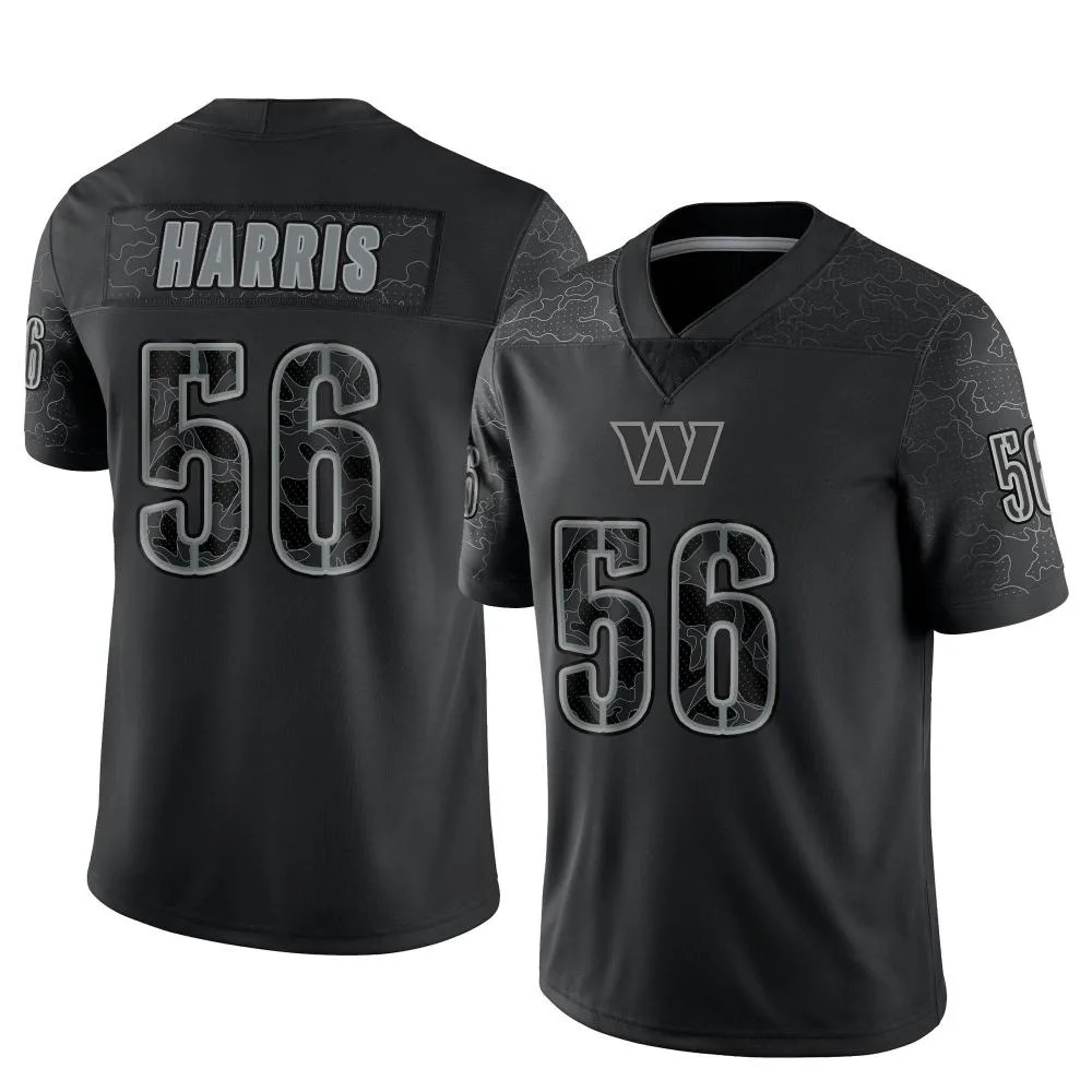 Youth Washington Commanders Jalen Harris Nike Reflective Limited Black Jersey Youth Washington Commanders Jalen Harris Nike Reflective Limited Black Jersey