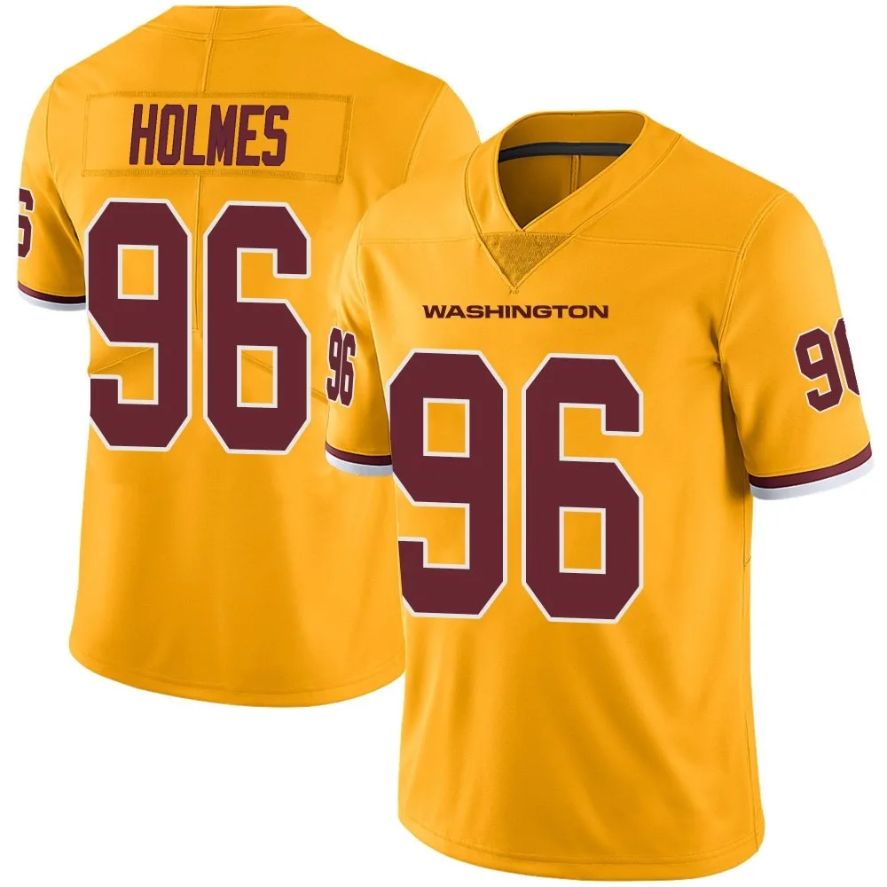 Youth Washington Commanders Jalyn Holmes Nike Color Rush Limited Gold Jersey Youth Washington Commanders Jalyn Holmes Nike Color Rush Limited Gold Jersey