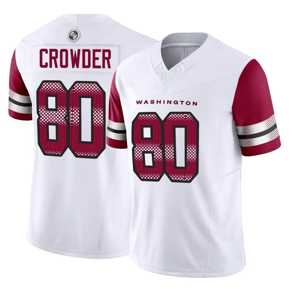 Men's Washington Commanders Jamison Crowder Nike Vapor F.U.S.E. Limited White Jersey Men's Washington Commanders Jamison Crowder Nike Vapor F.U.S.E. Limited White Jersey