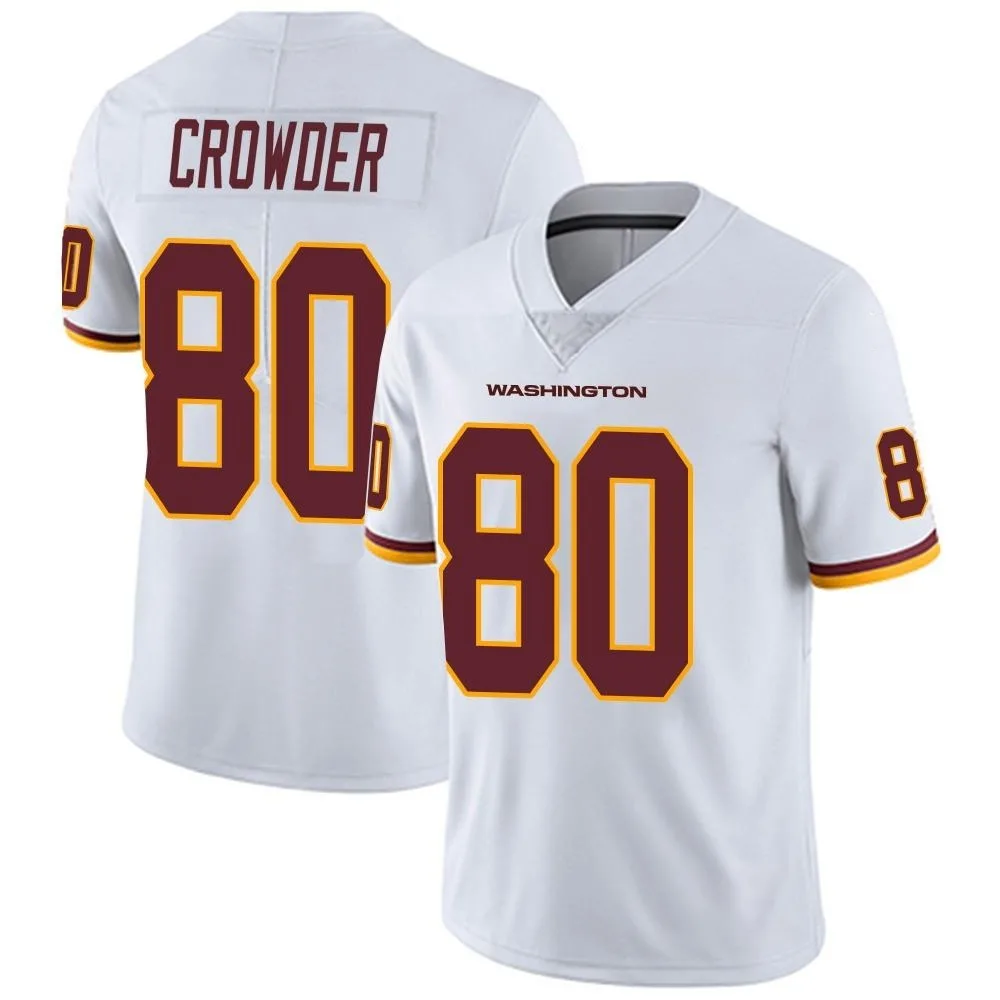 Men's Washington Commanders Jamison Crowder Nike Vapor Untouchable Limited White Jersey Men's Washington Commanders Jamison Crowder Nike Vapor Untouchable Limited White Jersey