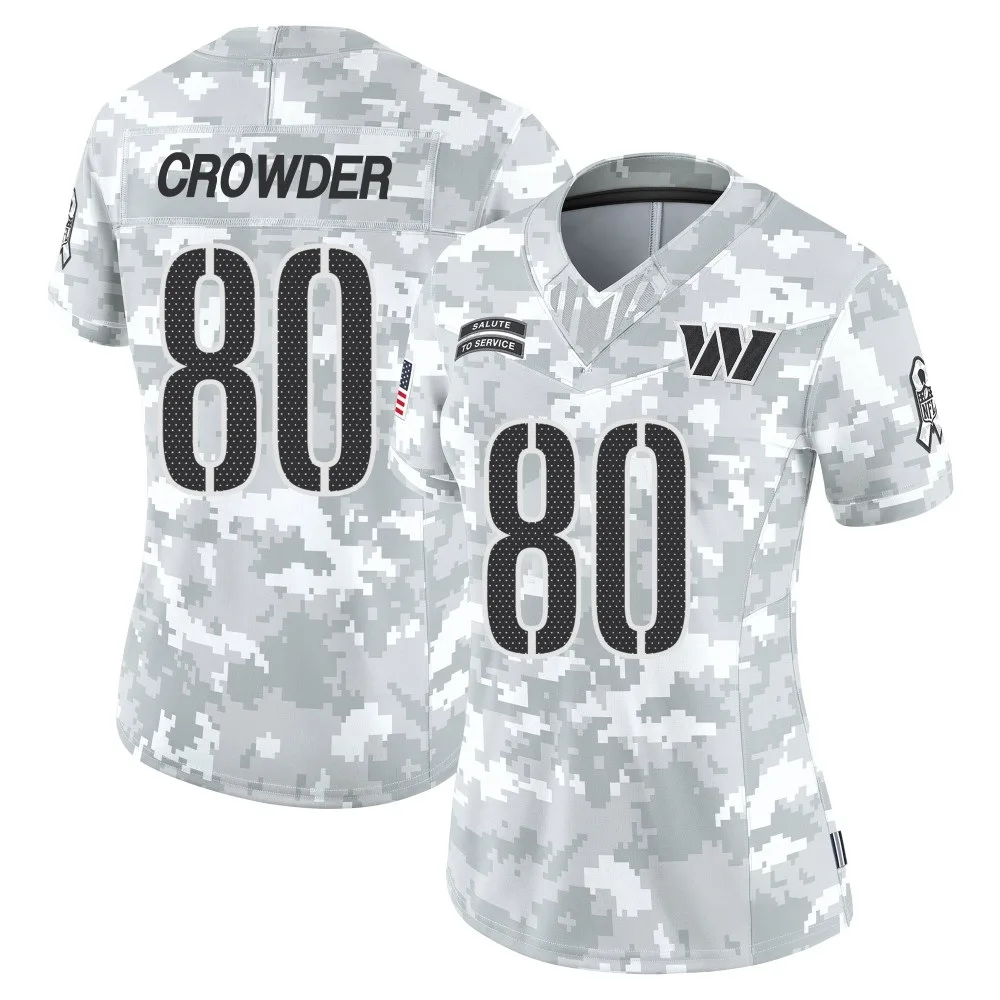 Women's Washington Commanders Jamison Crowder Nike 2024 Salute to Service Limited Arctic Camo Jersey Women's Washington Commanders Jamison Crowder Nike 2024 Salute to Service Limited Arctic Camo Jersey