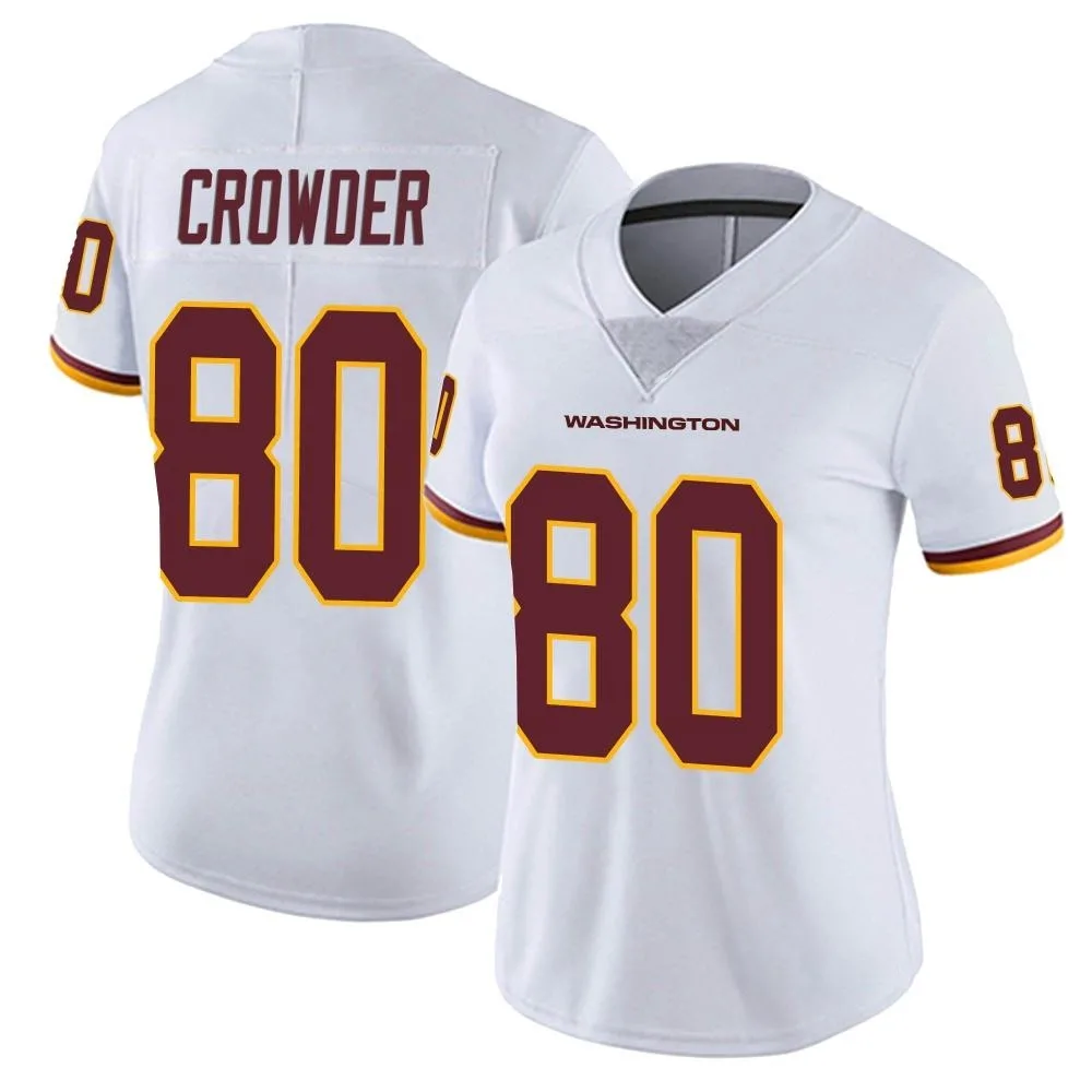 Women's Washington Commanders Jamison Crowder Nike Vapor Untouchable Limited White Jersey Women's Washington Commanders Jamison Crowder Nike Vapor Untouchable Limited White Jersey