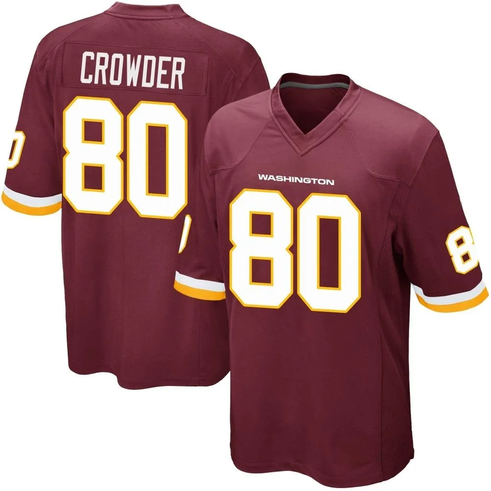 Youth Washington Commanders Jamison Crowder Nike Burgundy Team Color Game Jersey Youth Washington Commanders Jamison Crowder Nike Burgundy Team Color Game Jersey