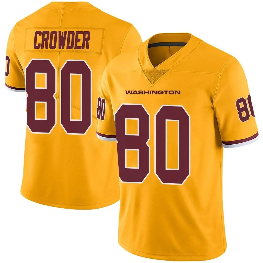 Youth Washington Commanders Jamison Crowder Nike Color Rush Limited Gold Jersey Youth Washington Commanders Jamison Crowder Nike Color Rush Limited Gold Jersey