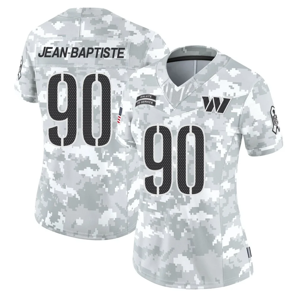 Women's Washington Commanders Javontae Jean-Baptiste Nike 2024 Salute to Service Limited Arctic Camo Jersey Women's Washington Commanders Javontae Jean-Baptiste Nike 2024 Salute to Service Limited Arctic Camo Jersey