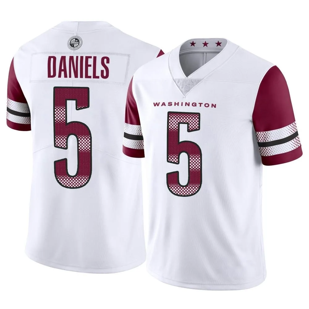 Youth Washington Commanders Jayden Daniels Nike Vapor Limited White Jersey Youth Washington Commanders Jayden Daniels Nike Vapor Limited White Jersey