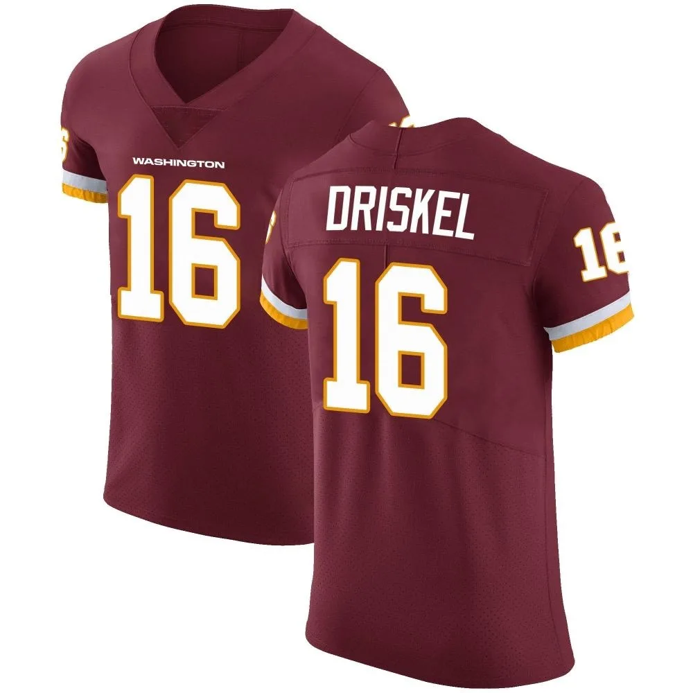 Men's Washington Commanders Jeff Driskel Nike Burgundy Team Color Vapor Untouchable Elite Jersey Men's Washington Commanders Jeff Driskel Nike Burgundy Team Color Vapor Untouchable Elite Jersey