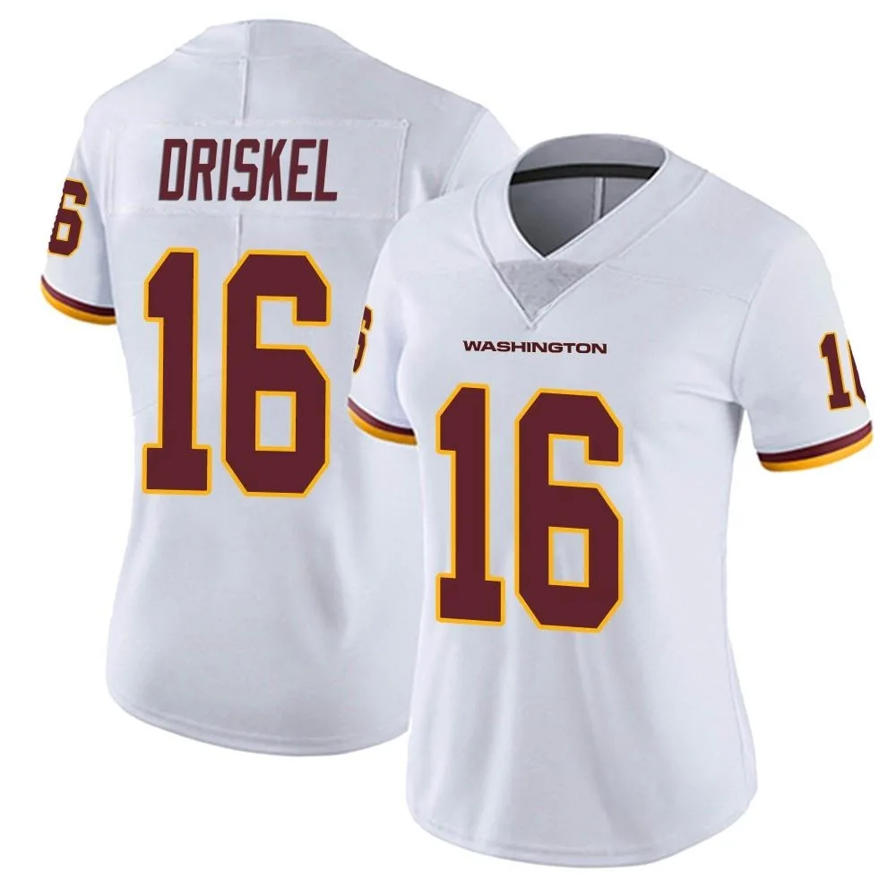 Women's Washington Commanders Jeff Driskel Nike Vapor Untouchable Limited White Jersey Women's Washington Commanders Jeff Driskel Nike Vapor Untouchable Limited White Jersey