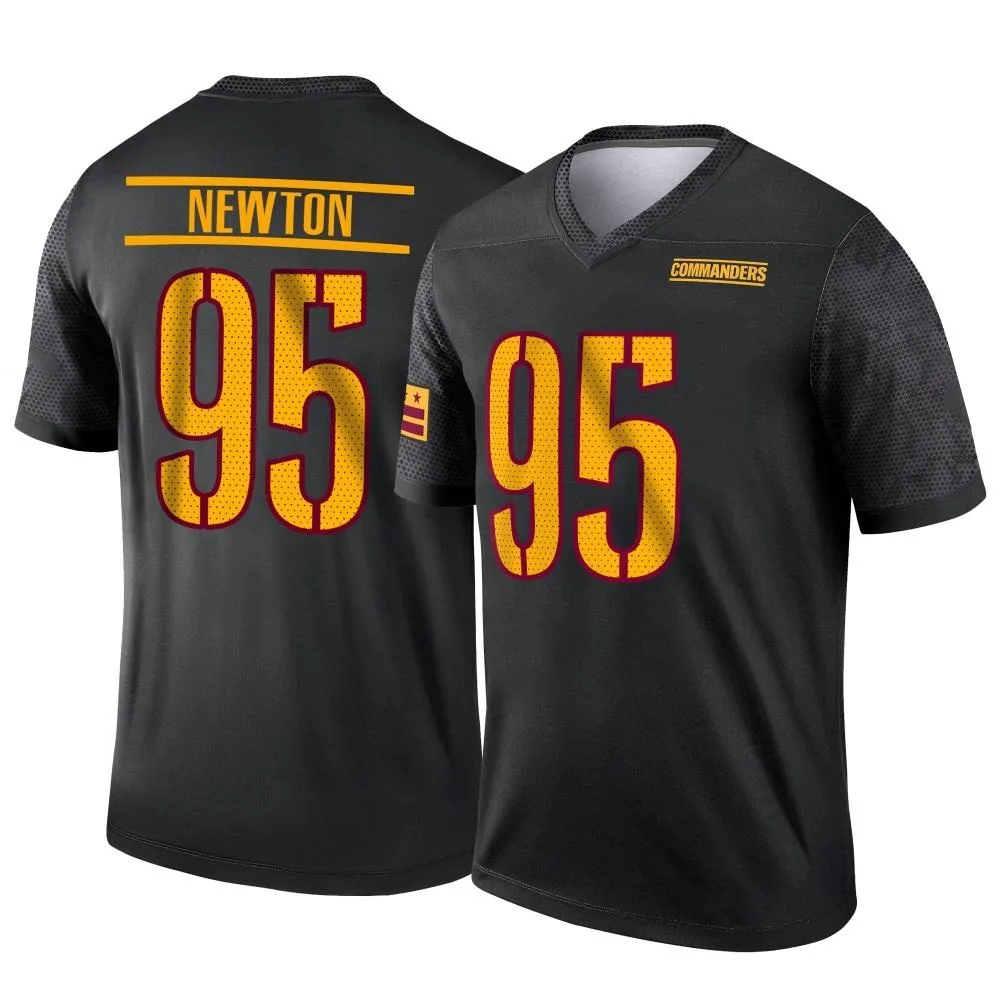 Youth Washington Commanders Jer'zhan Newton Nike Alternate Legend Black Jersey Youth Washington Commanders Jer'zhan Newton Nike Alternate Legend Black Jersey