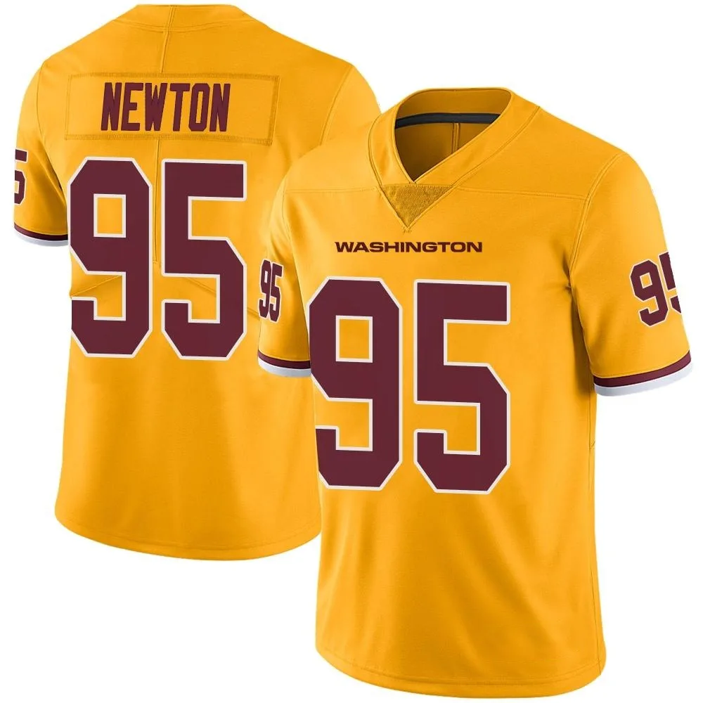 Youth Washington Commanders Jer'zhan Newton Nike Color Rush Limited Gold Jersey Youth Washington Commanders Jer'zhan Newton Nike Color Rush Limited Gold Jersey