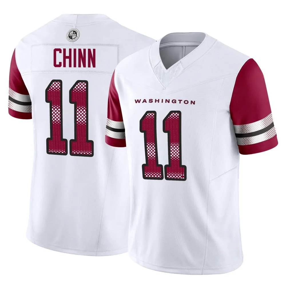 Men's Washington Commanders Jeremy Chinn Nike Vapor F.U.S.E. Limited White Jersey Men's Washington Commanders Jeremy Chinn Nike Vapor F.U.S.E. Limited White Jersey