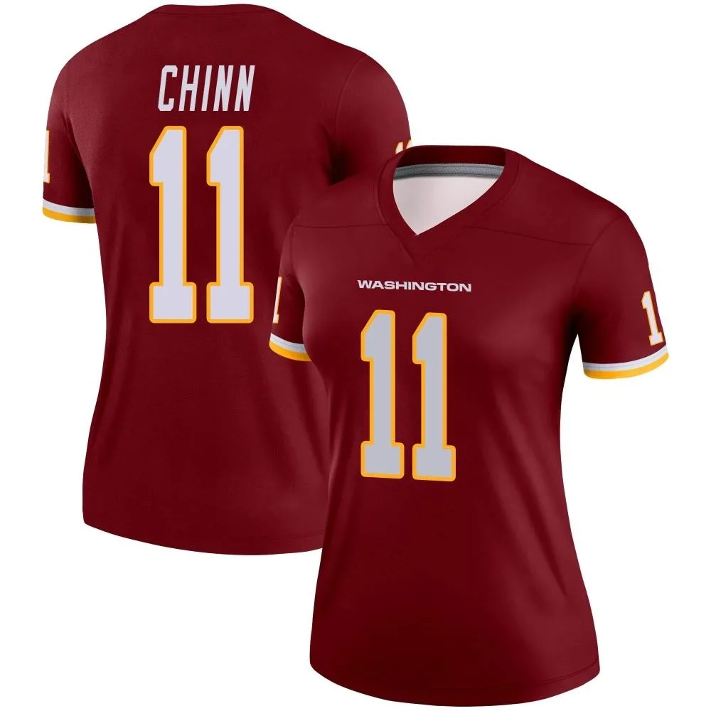 Women's Washington Commanders Jeremy Chinn Nike Burgundy Legend Jersey Women's Washington Commanders Jeremy Chinn Nike Burgundy Legend Jersey