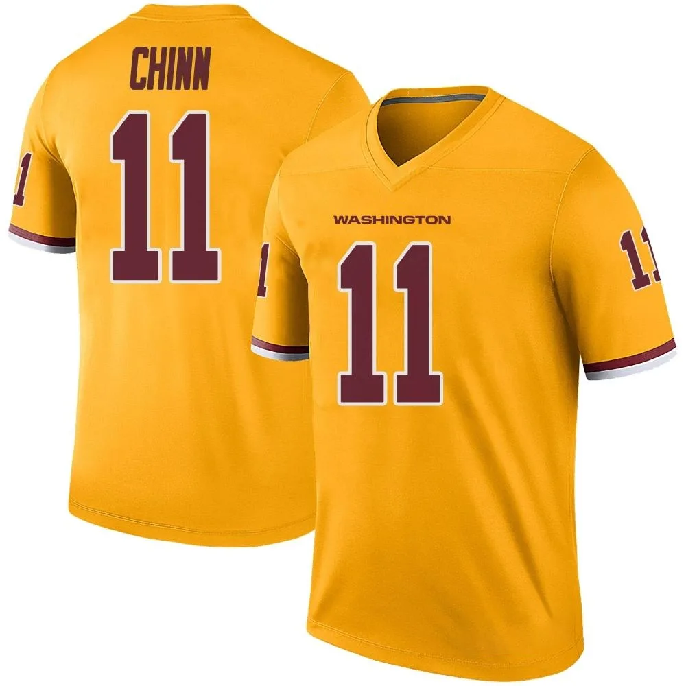 Youth Washington Commanders Jeremy Chinn Nike Color Rush Legend Gold Jersey Youth Washington Commanders Jeremy Chinn Nike Color Rush Legend Gold Jersey