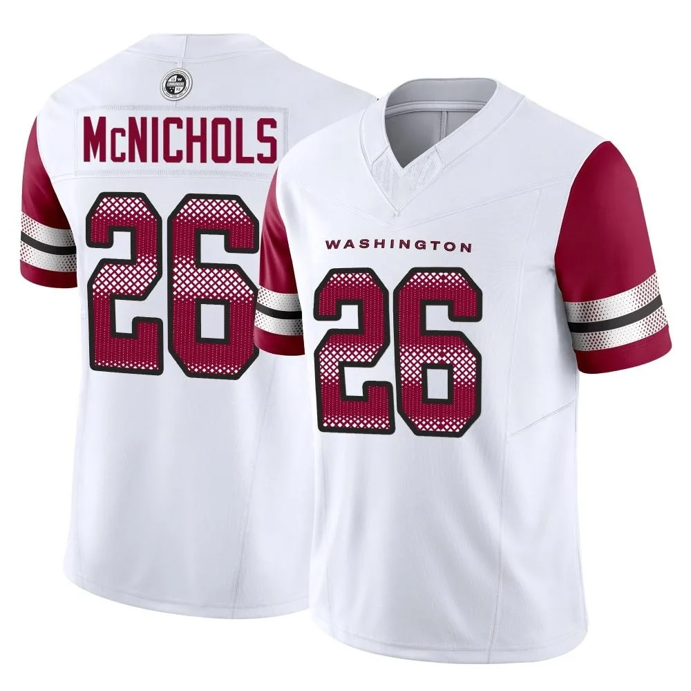 Youth Washington Commanders Jeremy Mcnichols Nike Vapor F.U.S.E. Limited White Jersey Youth Washington Commanders Jeremy Mcnichols Nike Vapor F.U.S.E. Limited White Jersey