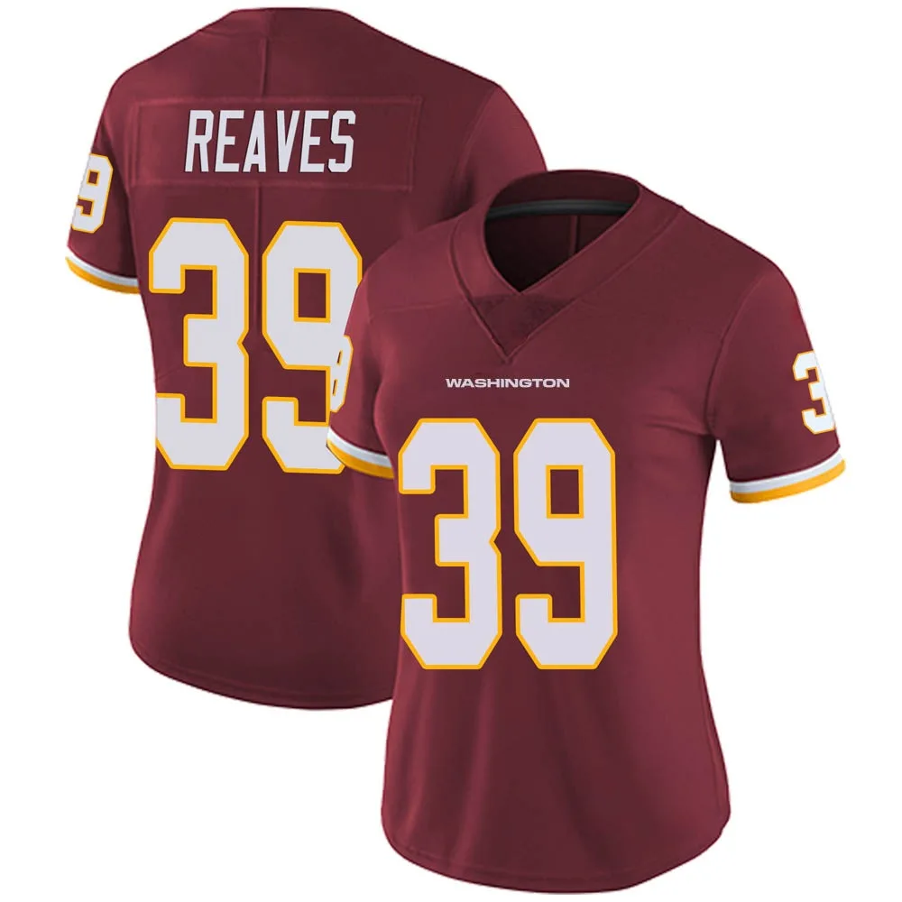 Women's Washington Commanders Jeremy Reaves Nike Burgundy Team Color Vapor Untouchable Limited Jersey Women's Washington Commanders Jeremy Reaves Nike Burgundy Team Color Vapor Untouchable Limited Jersey