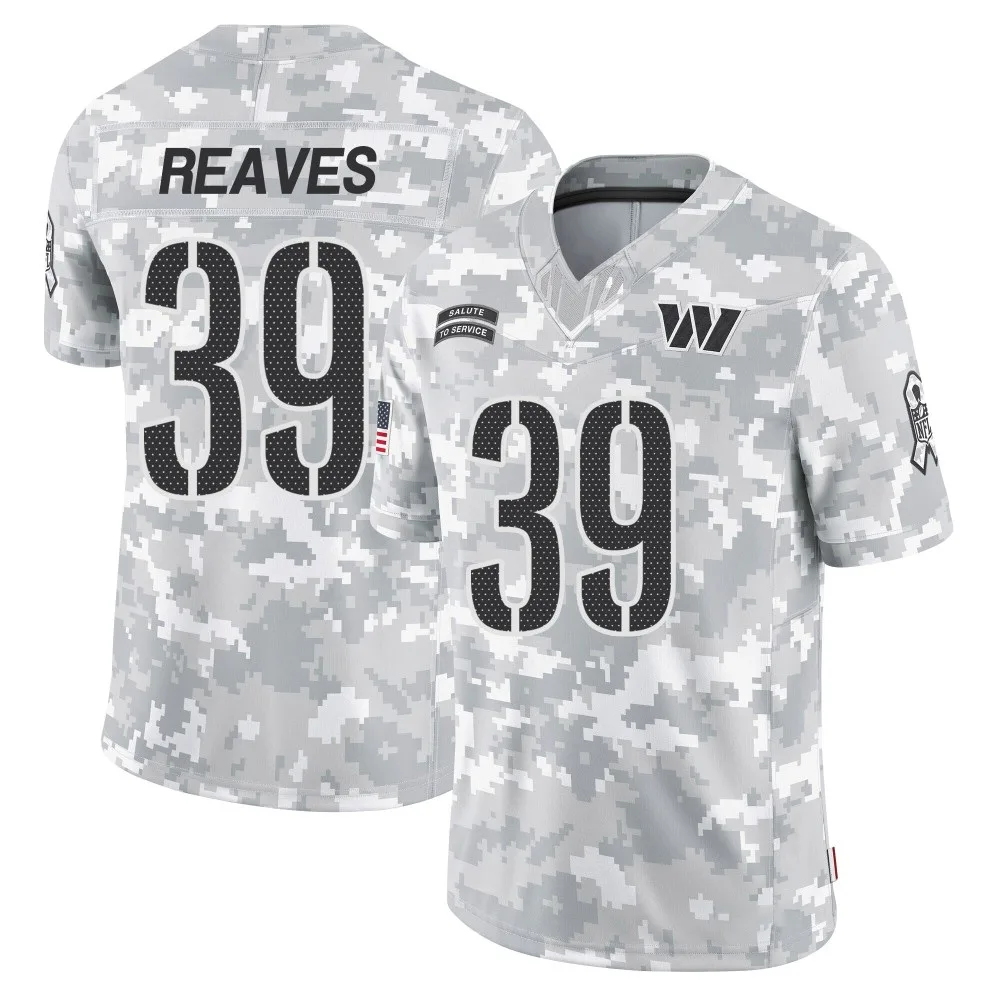 Youth Washington Commanders Jeremy Reaves Nike 2024 Salute to Service Limited Arctic Camo Jersey Youth Washington Commanders Jeremy Reaves Nike 2024 Salute to Service Limited Arctic Camo Jersey
