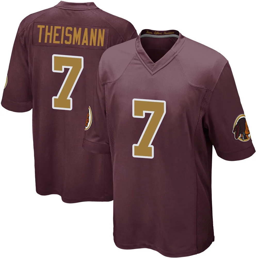 Men's Washington Commanders Joe Theismann Nike Burgundy Alternate Game Jersey Men's Washington Commanders Joe Theismann Nike Burgundy Alternate Game Jersey