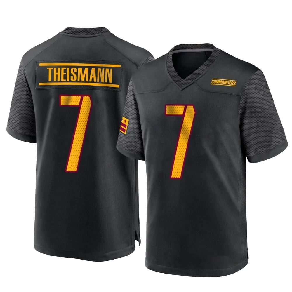 Youth Washington Commanders Joe Theismann Nike Alternate Game Black Jersey Youth Washington Commanders Joe Theismann Nike Alternate Game Black Jersey