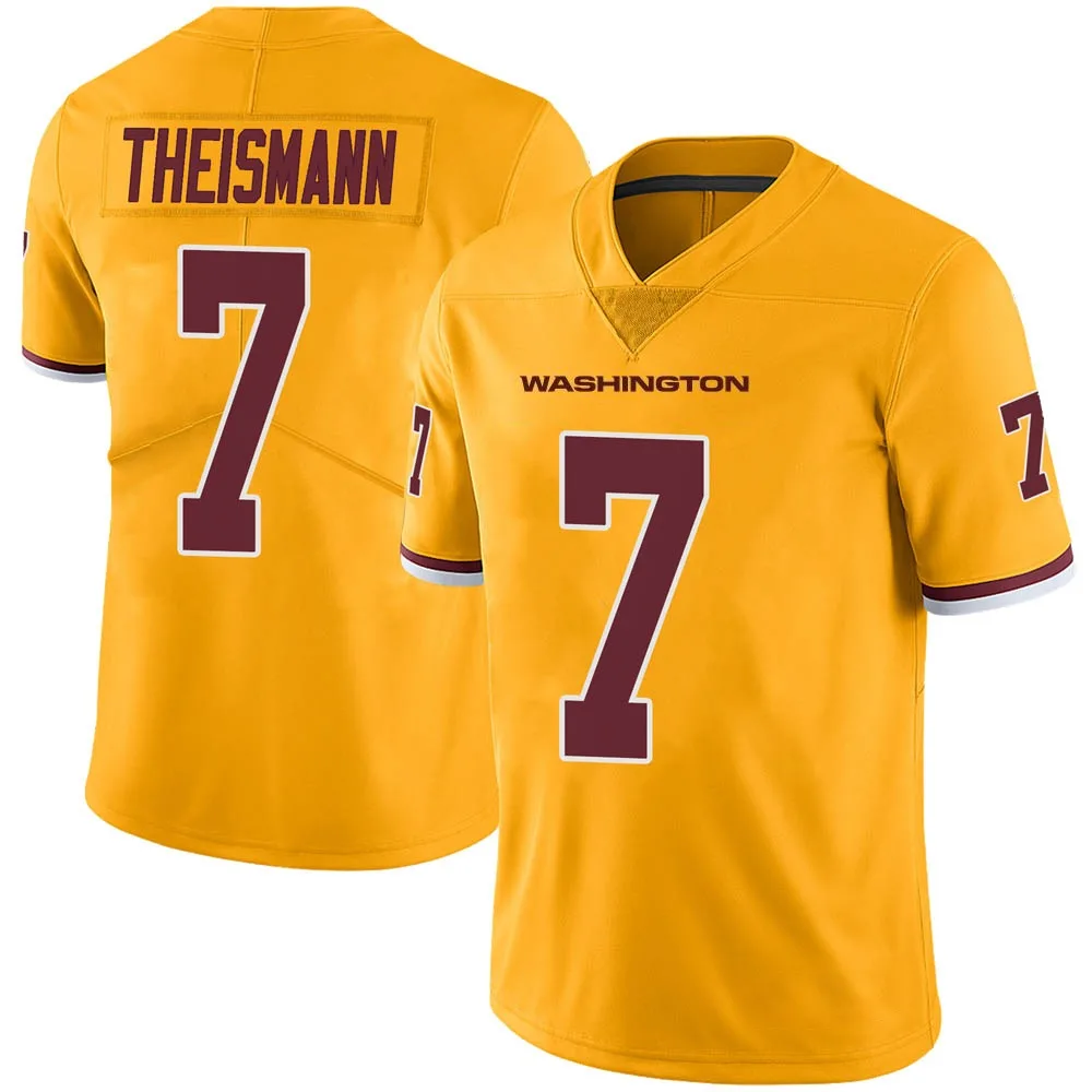 Youth Washington Commanders Joe Theismann Nike Color Rush Limited Gold Jersey Youth Washington Commanders Joe Theismann Nike Color Rush Limited Gold Jersey