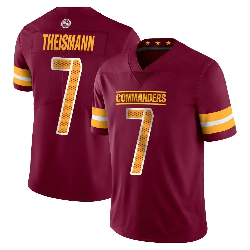 Youth Washington Commanders Joe Theismann Nike Vapor Burgundy Limited Jersey Youth Washington Commanders Joe Theismann Nike Vapor Burgundy Limited Jersey