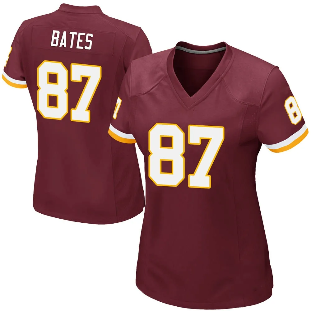 Women's Washington Commanders John Bates Nike Burgundy Team Color Game Jersey Women's Washington Commanders John Bates Nike Burgundy Team Color Game Jersey
