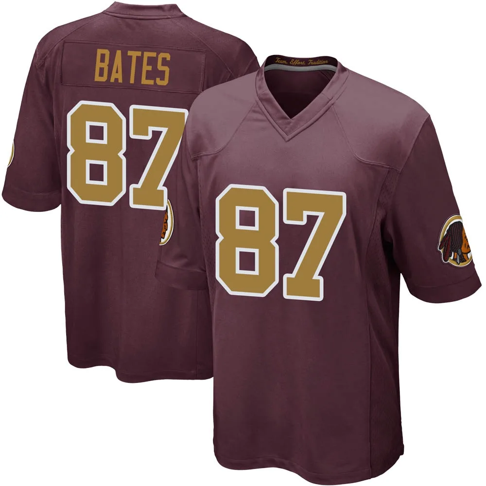 Youth Washington Commanders John Bates Nike Burgundy Alternate Game Jersey Youth Washington Commanders John Bates Nike Burgundy Alternate Game Jersey