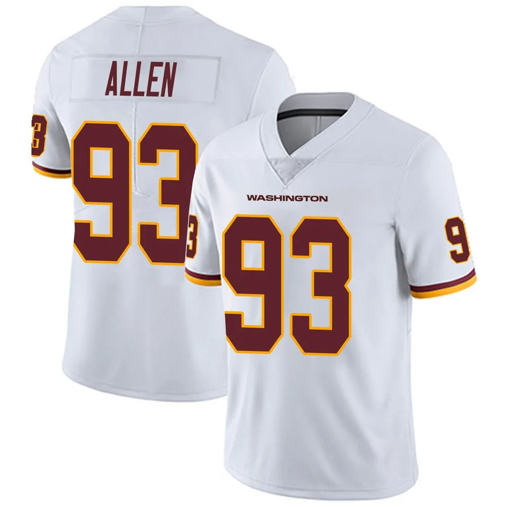 Youth Washington Commanders Jonathan Allen Nike Vapor Untouchable Limited White Jersey Youth Washington Commanders Jonathan Allen Nike Vapor Untouchable Limited White Jersey