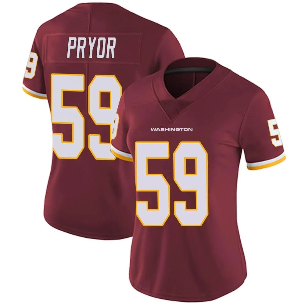 Women's Washington Commanders Joshua Pryor Nike Burgundy Team Color Vapor Untouchable Limited Jersey Women's Washington Commanders Joshua Pryor Nike Burgundy Team Color Vapor Untouchable Limited Jersey