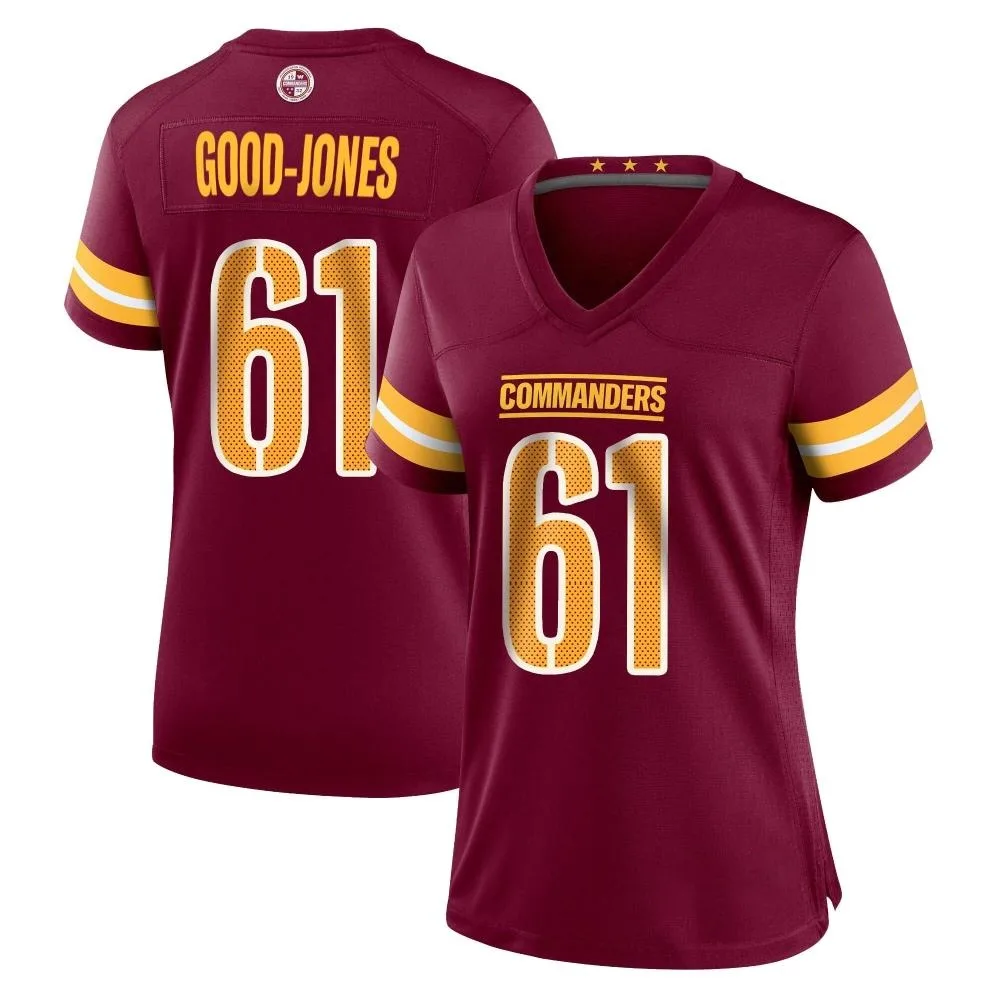 Women's Washington Commanders Julian Good-Jones Nike Burgundy Game Jersey Women's Washington Commanders Julian Good-Jones Nike Burgundy Game Jersey