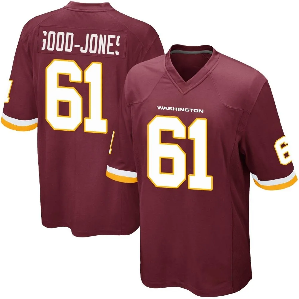 Youth Washington Commanders Julian Good-Jones Nike Burgundy Team Color Game Jersey Youth Washington Commanders Julian Good-Jones Nike Burgundy Team Color Game Jersey