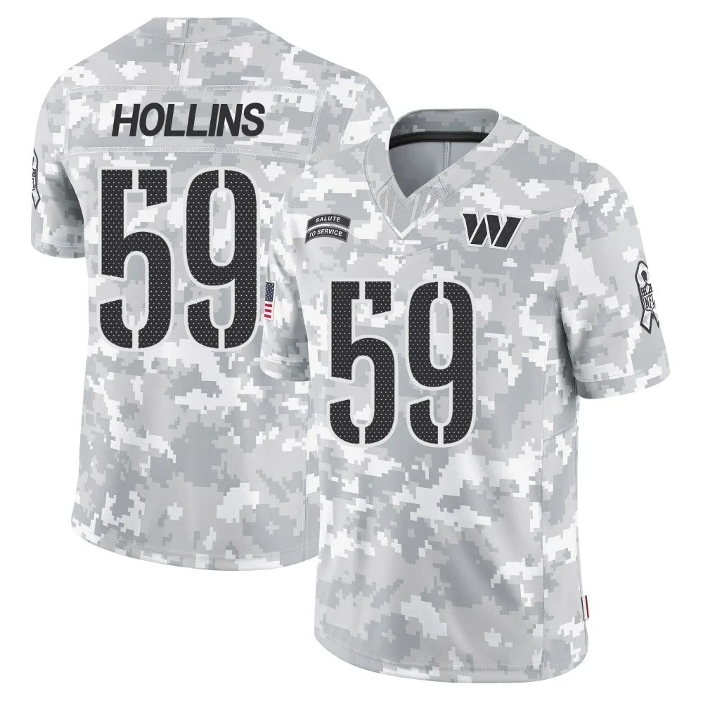 Youth Washington Commanders Justin Hollins Nike 2024 Salute to Service Limited Arctic Camo Jersey Youth Washington Commanders Justin Hollins Nike 2024 Salute to Service Limited Arctic Camo Jersey
