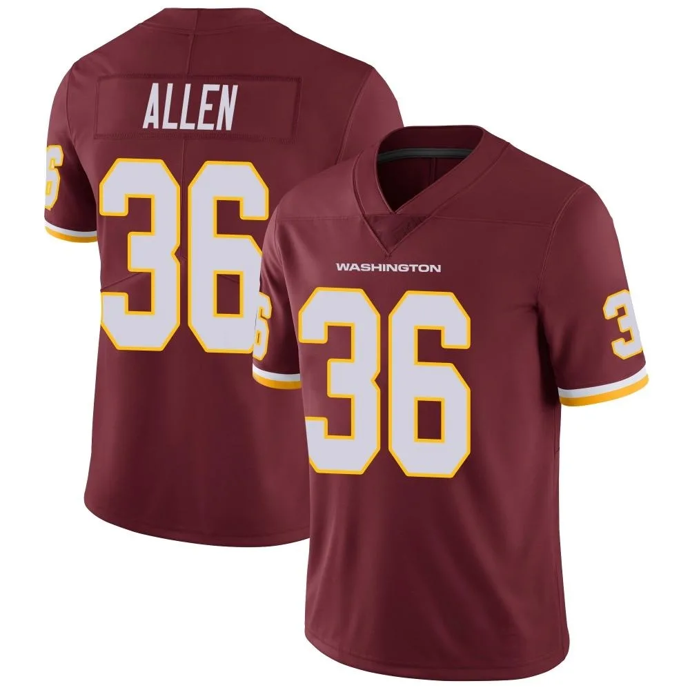Youth Washington Commanders Kazmeir Allen Nike Burgundy Team Color Vapor Untouchable Limited Jersey Youth Washington Commanders Kazmeir Allen Nike Burgundy Team Color Vapor Untouchable Limited Jersey
