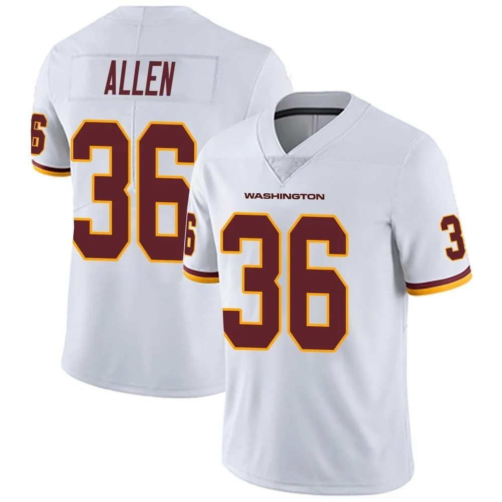 Youth Washington Commanders Kazmeir Allen Nike Vapor Untouchable Limited White Jersey Youth Washington Commanders Kazmeir Allen Nike Vapor Untouchable Limited White Jersey
